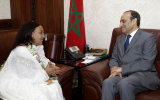 السيد الحبيب المالكي رئيس مجلس النواب، يستقبل السيدة Yeshi TAMRAT سفيرة جمهورية إثيوبيا الشعبية الديمقراطية