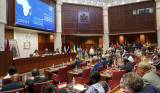 اختتام ندوة رؤساء لجان الخارجية بالبرلمانات الإفريقية المنعقدة حول موضوع ''التعاون البرلماني الافريقي في ظل التحديات الراهنة"